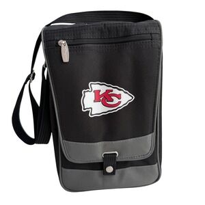Kansas City Chiefs Picnic Time Portable Wine Bag -‎ NWOT